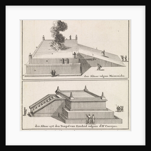 Copper fire altar by Willem Goeree