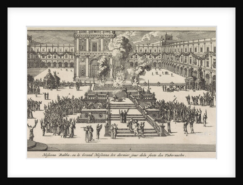 Christ on the last day of the Feast of Tabernacles by Pieter Mortier