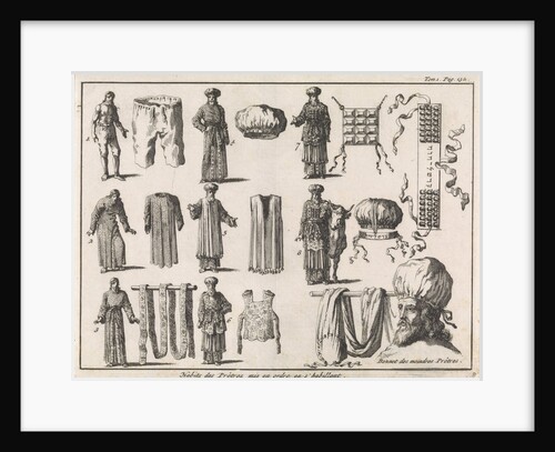 Priestly vestments, in order of dressing by Pieter Mortier