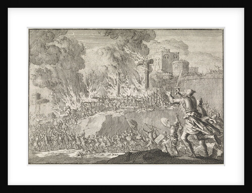 Outburst of the Jews from Jerusalem by Pieter Mortier
