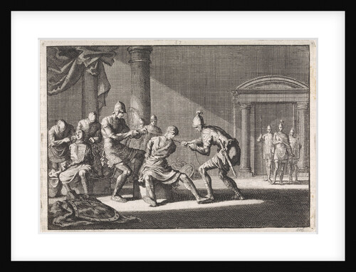Aristobulus IV strangled in prison by Pieter Mortier