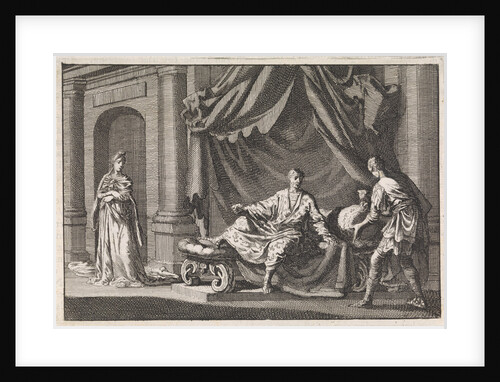 Herod on his couch by Pieter Mortier