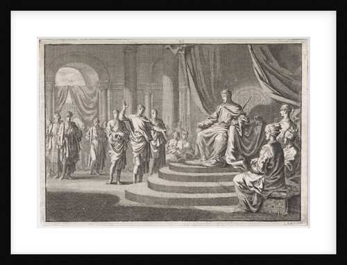 Zerubbabel for Darius by Pieter Mortier