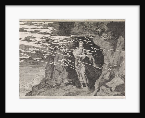 Elia in the cave by Pieter Mortier