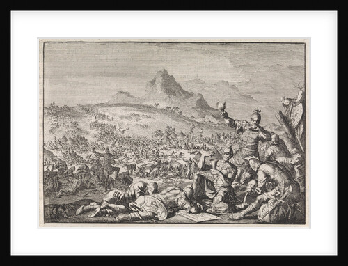 Amalekites robbery by David by Pieter Mortier