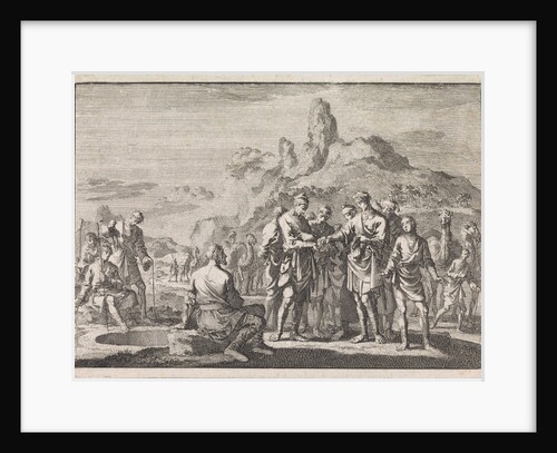 Joseph's brothers sold to traders by Pieter Mortier