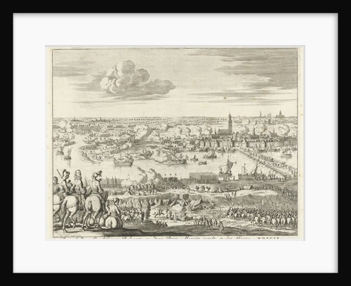 Siege of Zaltbommel by Mendoza by Jan Luyken