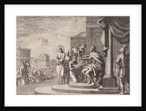 Pilate washes his hands in innocence by Pieter Mortier