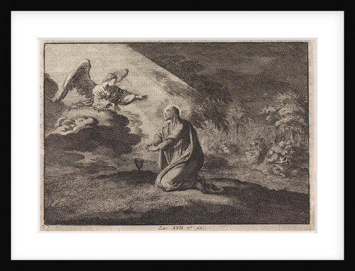 Christ in the Garden of Gethsemane by Pieter Mortier