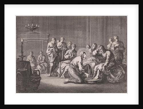 Foot Washing by Pieter Mortier