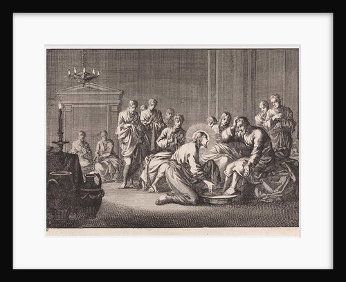 Foot Washing by Pieter Mortier