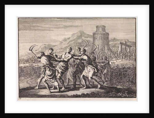 Parable of the tenants of the vineyard by Jan Luyken