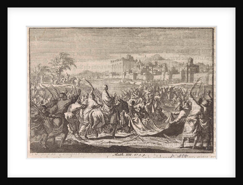 Entry into Jerusalem by Pieter Mortier