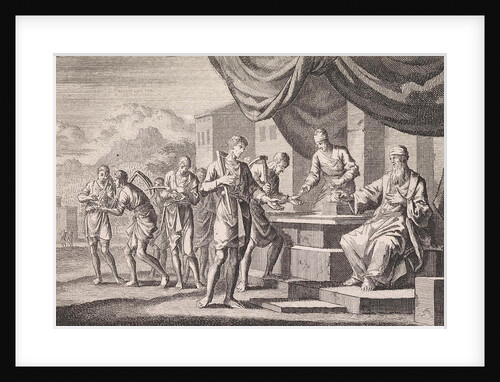 Parable of the laborers in the vineyard by Pieter Mortier