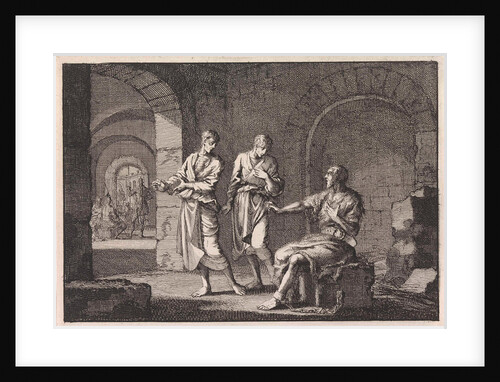 John the Baptist in prison by Pieter Mortier