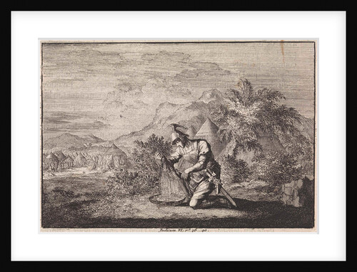 Gideon and the wet sheepskin by Pieter Mortier