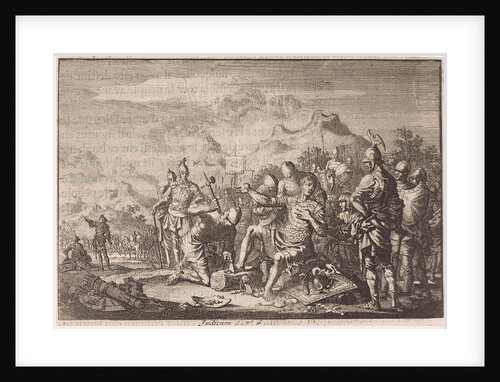 Mutilation of Adonibezek by Pieter Mortier