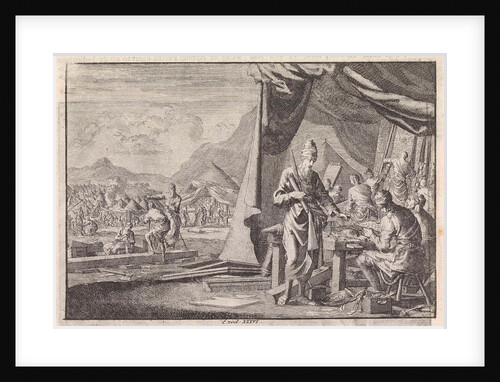 Construction of the Tabernacle by Pieter Mortier