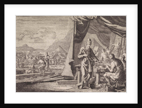 Construction of the Tabernacle by Pieter Mortier