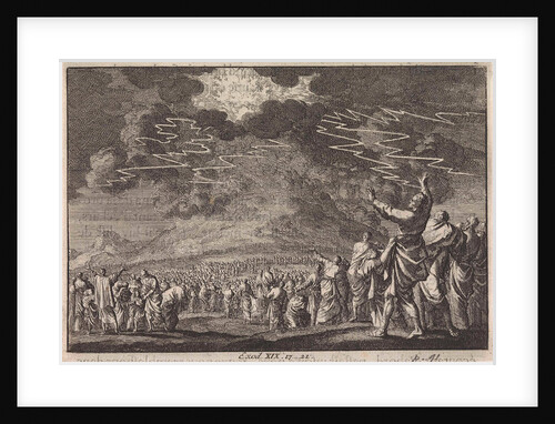 Moses on Mount Sinai by Pieter Mortier