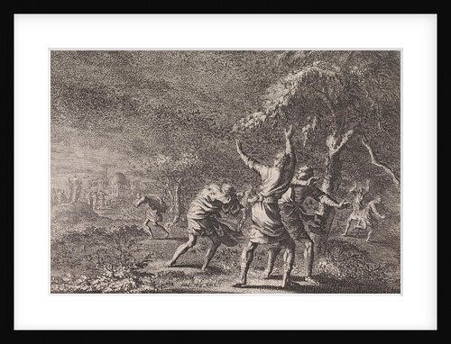 Plague of locusts by Pieter Mortier