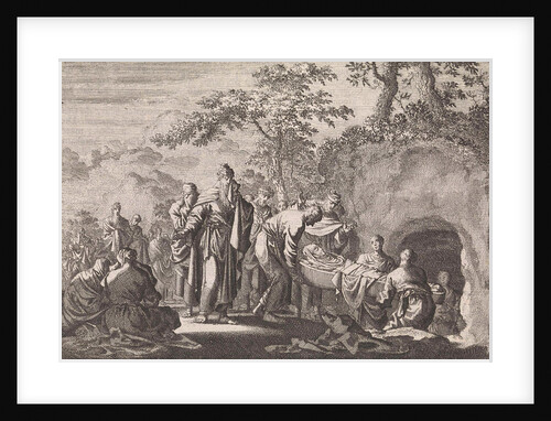 Burial of Sarah by Pieter Mortier