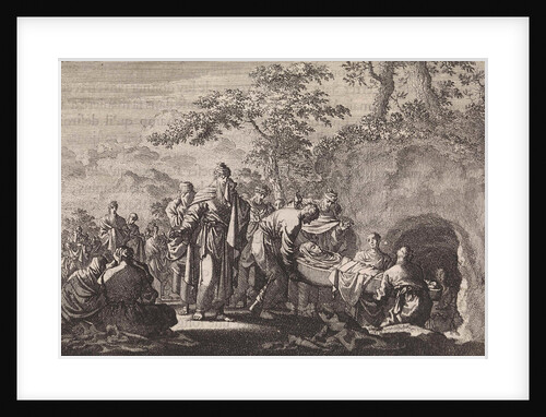 Burial of Sarah by Pieter Mortier