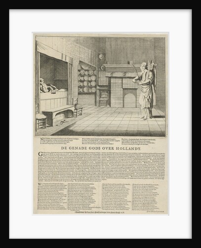 Appearance of an angel to the widow Jill Claes by Jan Luyken