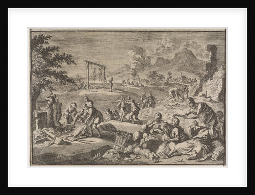 Famine in Germany by Johann David Zunnern