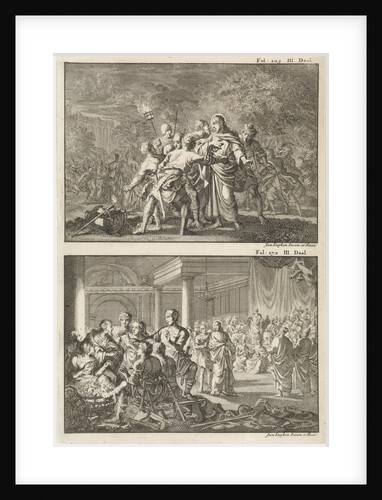 Arrest of Christ and Peter denies Christ by Willem Broedelet