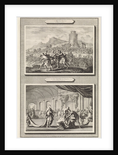 Parable of the tenants of the vineyard and the parable of the royal wedding by Anonymous