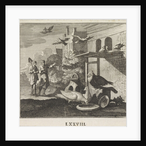 Emblem: dove by Christoph Weigel