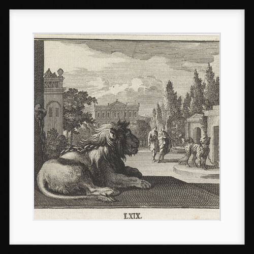 Emblem: wild animals by Christoph Weigel
