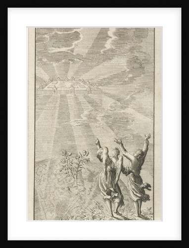 Angel shows John the New Jerusalem by Jan Luyken