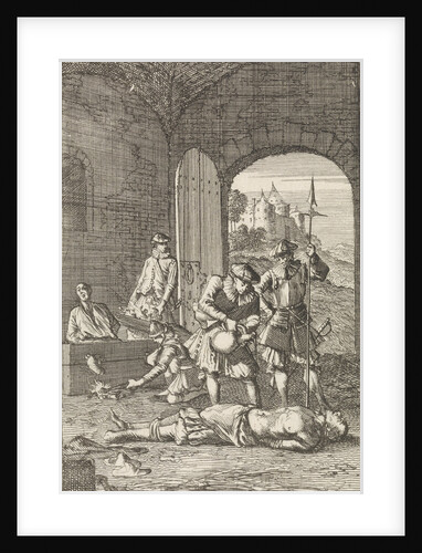 Torture of heretics in Arras by Hermannus Ribbius