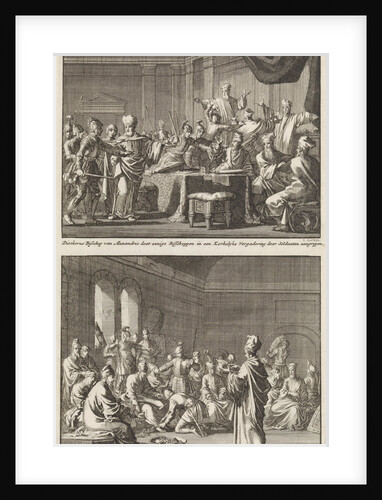 Arrest of some bishops at the order of Bishop Dioscorus of Alexandria and their imprisonment by Barent Visscher