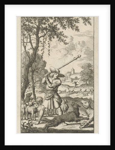 Christ as the Good Shepherd by Jan Luyken