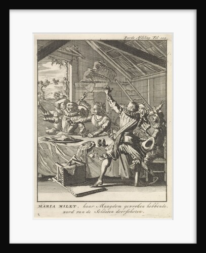 Mary Milet takes revenge on the soldiers by Jan Claesz ten Hoorn