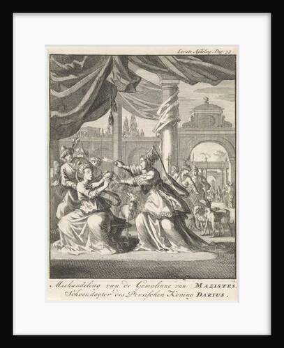 Mistreatment of women of Masistes by Jan Claesz ten Hoorn