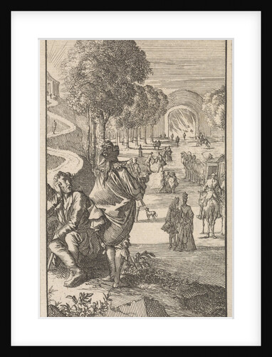 Wide and narrow path by Jan Claesz ten Hoorn