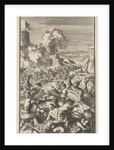 Siege of Nicosia by the Ottoman army by Jan Luyken