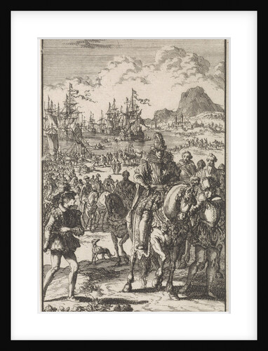 Prince Philip lands in England by Engelbrecht Boucquet