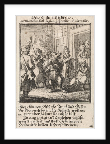 Dompteur, tamer, animal trainer by Anonymous