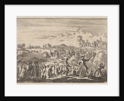 French conquer Cartagena under Pointis in South America by Pieter van der Aa I