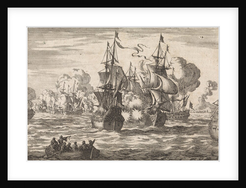 Battle of Messina, 1676 by Pieter van der Aa I