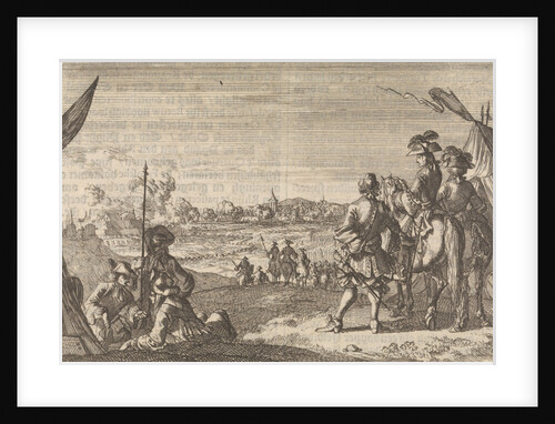 The French invading Nijmegen, 1672 by Pieter van der Aa I