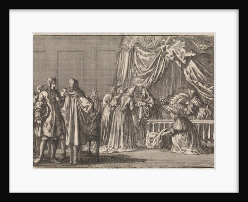 Birth of the son of King James II of England by Pieter van der Aa I