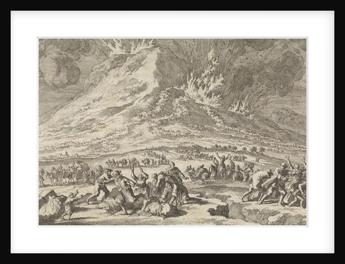 Eruption of Mount Etna by Pieter van der Aa I