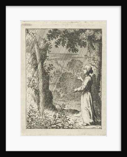 Personified soul beholds the rain by Pieter Arentsz II