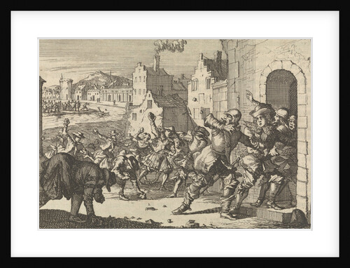 Riots in Vienna as a result of anti-Semitic actions by Pieter van der Aa I